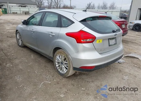 2016 Ford Focus Titanium from USA, damaged, VIN 1FADP3N23GL388364
